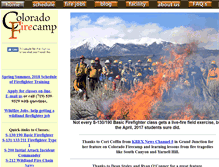 Tablet Screenshot of coloradofirecamp.com